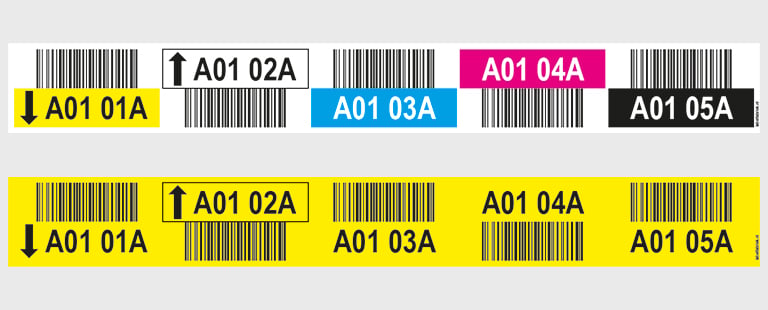 Legbordlabels